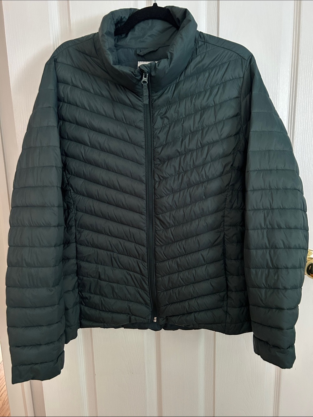 Old Navy Quilted Puffer Jacket - Dark Green
